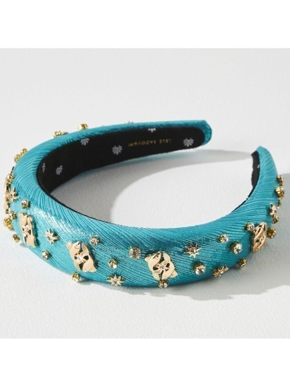 LELE SADOUGHI Zodiac Pisces Alice Headband Aquamarine Teal Authentic New